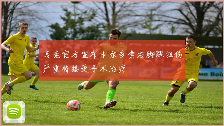马竞官方宣布卡尔多索右脚踝扭伤严重将接受手术治疗