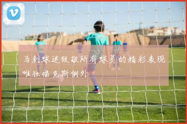 马刺球迷致敬所有球员的精彩表现唯独福克斯例外